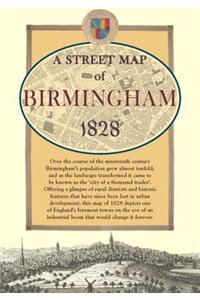 Map of Birmingham, 1828