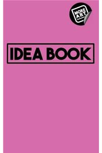 Idea Book / Little Susie (Series 1) / Writing Notebook / Blank Diary / Journal / Paperback / Lined Pages Book - 100 Pages / 5 X 8 / Hot Pink Lavender Fuschia