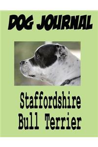 Dog Journal Staffordshire Bull Terrier