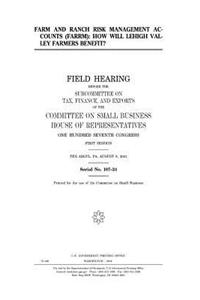 Farm and Ranch Risk Management Accounts (FARRM)