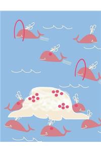 Cute Whale Sketchbook