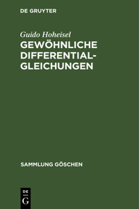 Gewöhnliche Differentialgleichungen