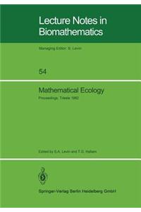 Mathematical Ecology