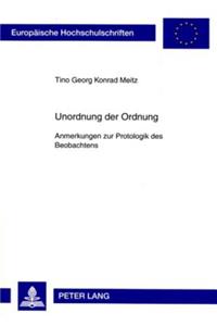 Unordnung Der Ordnung