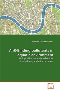 AhR-Binding pollutants in aquatic environment