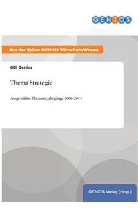 Thema Strategie