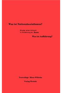 Was ist Nationalsozialismus?