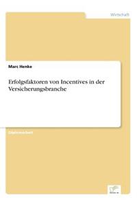 Erfolgsfaktoren von Incentives in der Versicherungsbranche