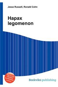 Hapax Legomenon