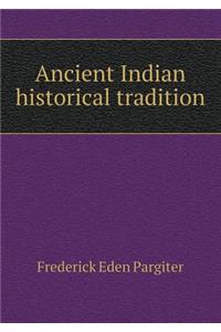 Ancient Indian historical tradition