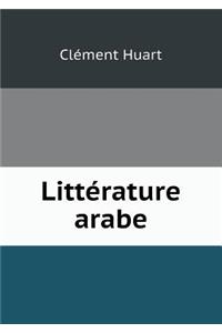 Littérature Arabe