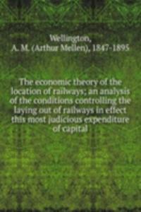 economic theory of the location of railways