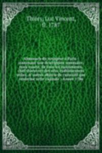 Almanach du voyageur a Paris