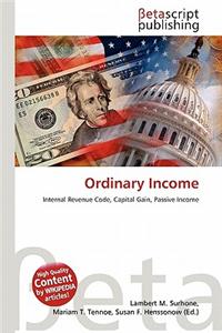 Ordinary Income