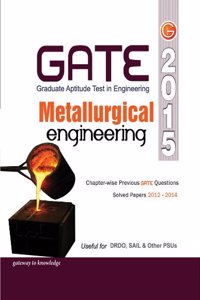 GATE 2015 Metallurgical Engineering
