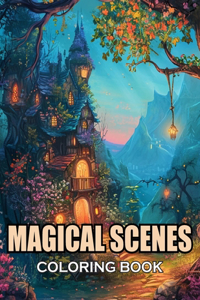 Magical Scenes Coloring Book