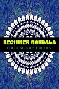 Beginner Mandala coloring book for kids