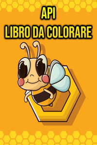 Api Libro da Colorare