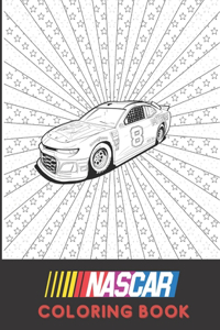 Nascar Coloring Book