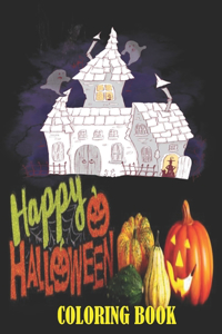 Happy Halloween Coloring Book