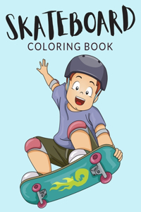 Skateboard Coloring Book