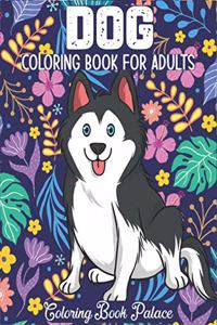 Dog Coloring Book for Adults