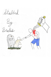 Stabbed by Brutus