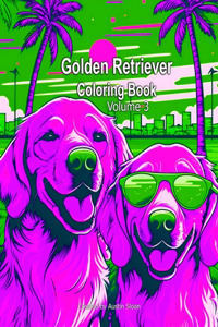 Golden Retriever Coloring Book