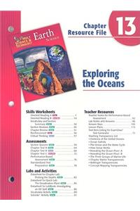 Holt Science & Technology Chapter 13 Resource File: Exploring the Oceans