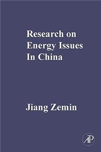 Research on Energy Issues in China