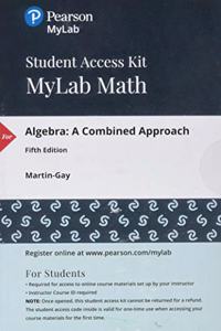 Mylab Math with Pearson Etext -- 24 Month Standalone Access Card -- For Algebra