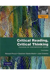 Critical Reading Critical Thinking