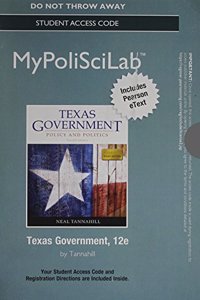 New Mypoliscilab with Pearson Etext--Standalone Access Card--For Texas Government