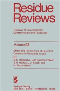 RESIDUE REVIEWS