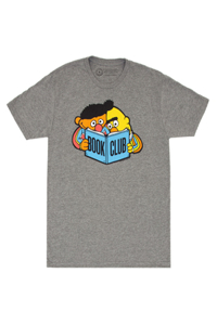 Sesame Street: Bert and Ernie Book Club Unisex T-Shirt XX-Large