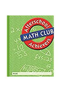 Afterschool Achievers Math: Student Edition Grade 3 2002
