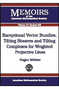 Exceptional Vector Bundles, Tilting Sheaves and Tilting Complexes for Weighted Projective Lines