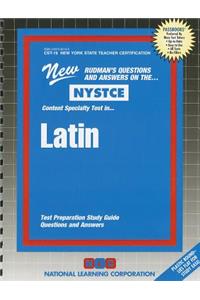 NYSTCE: Content Specialty Test In... Latin