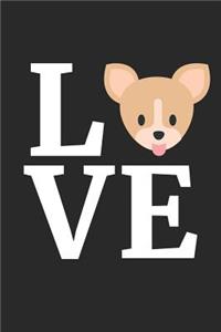 I Love My Chihuahua Notebook - Gift for Chihuahua Lovers - Chihuahua Journal