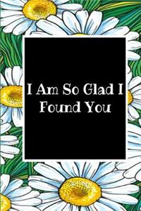 I Am So Glad I Found You