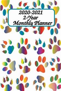 2020-2021 2-Year Monthly Planner 6x9