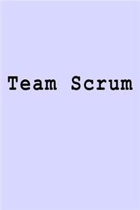 Team Scrum: Blank Lined Journal