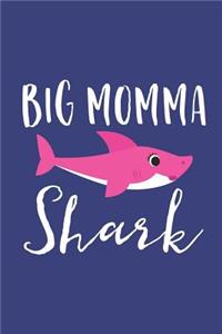 Big Momma Shark: A Blank Lined Journal for Moms and Mothers Who Love to Write. Makes a Perfect Mother's Day Gift If They Go By This Cute Mommy Nickname.