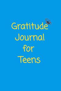 Gratitude Journal For Teens