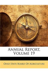 Annual Report, Volume 19