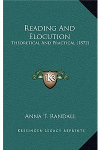 Reading and Elocution