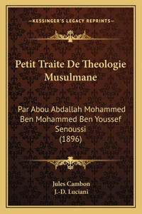 Petit Traite De Theologie Musulmane