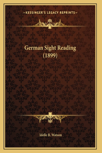 German Sight Reading (1899)