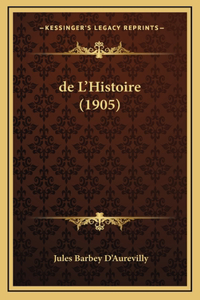 de L'Histoire (1905)