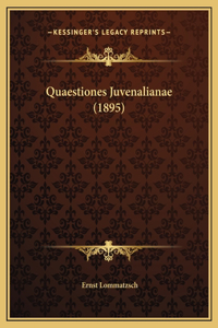 Quaestiones Juvenalianae (1895)